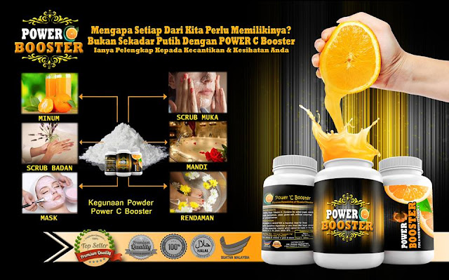 Power C Booster Supplement Kecantikan Mampu Milik