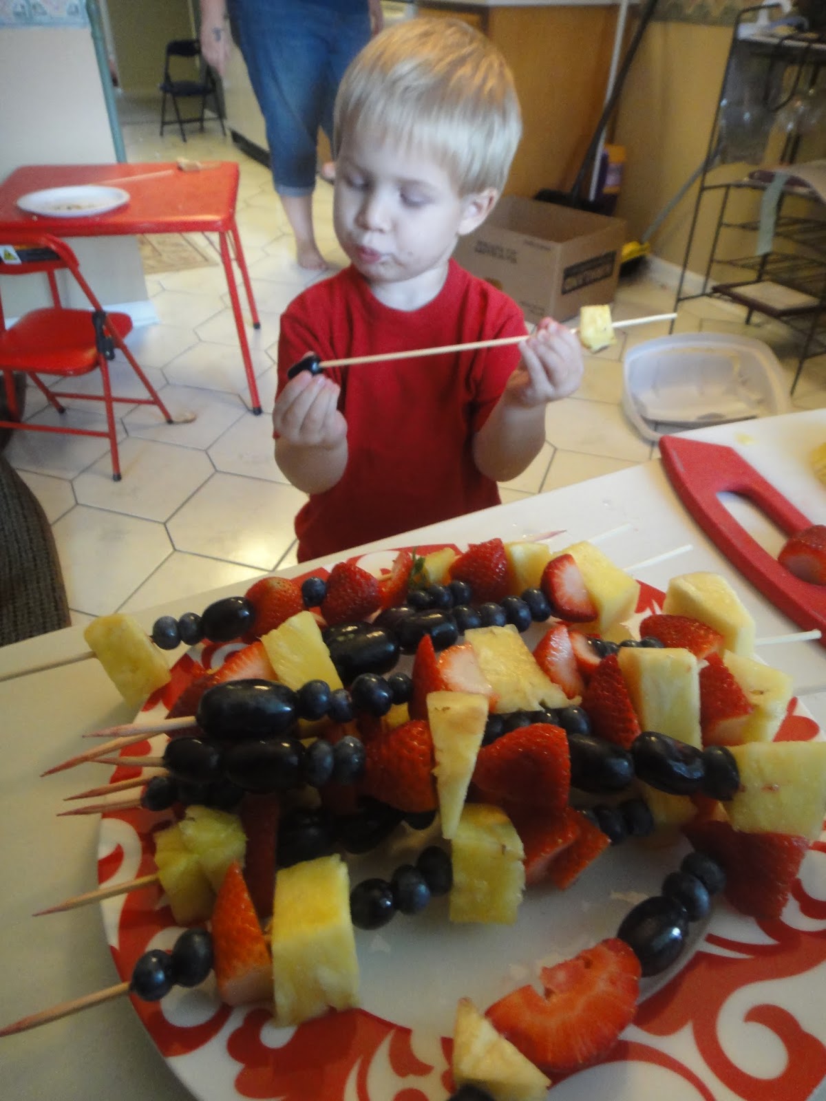 The Inspired Toddler Fruit Kebabs The Favorite Party Food