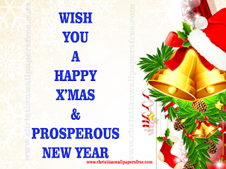 Christmas New Year Greetings Card