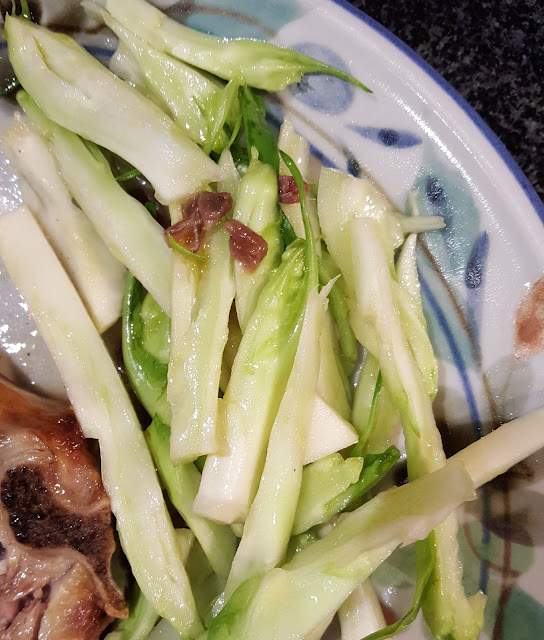 punterelle with anchovy