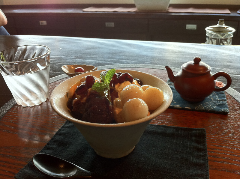 Tales of Japanese tea Coffee in a teapot