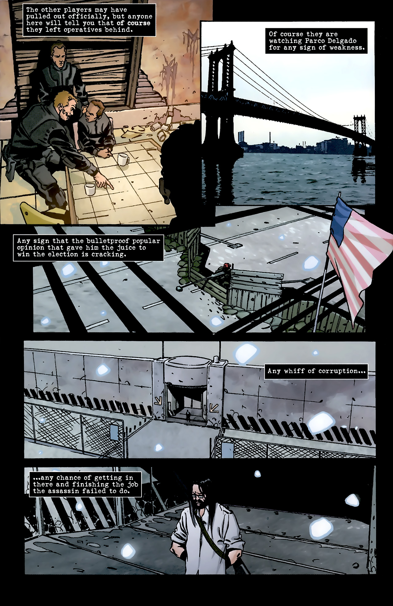 Read online DMZ (2006) comic -  Issue #38 - 5