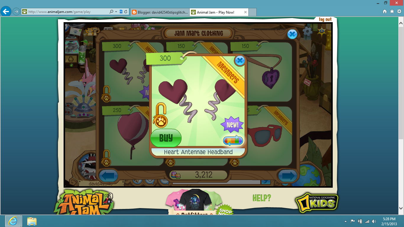 david42540tipsandglitches Heart Antennae Headband!