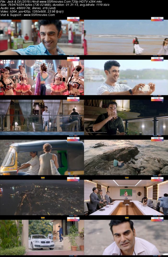 Jack & Dil (2019) Hindi 720p HDTV x264 700MB Movie Download