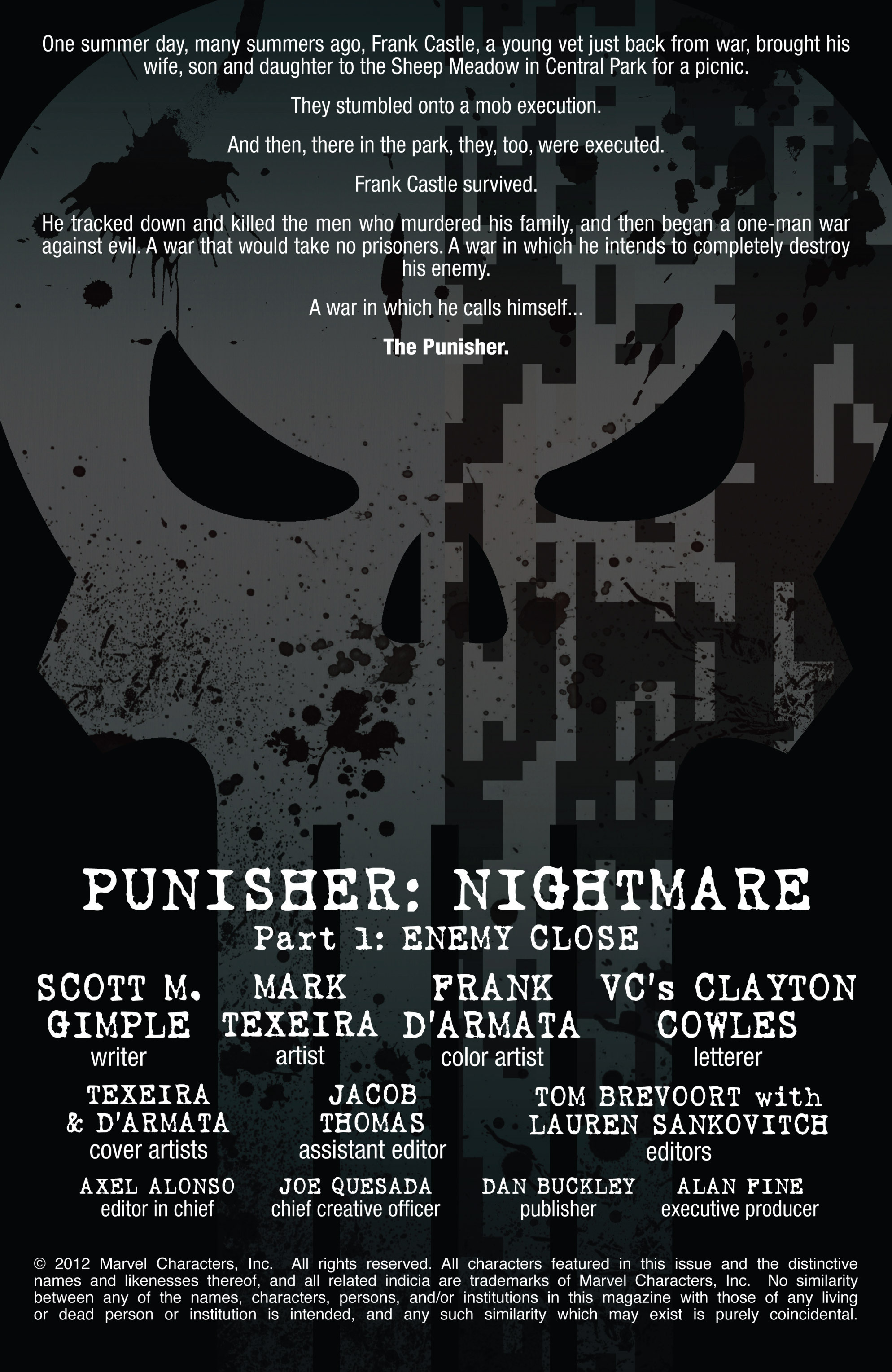 Read online Punisher: Nightmare comic -  Issue #1 - 5