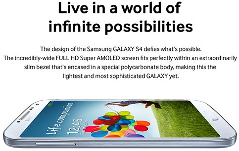 Samsung I9500 Galaxy S4 Smartphone