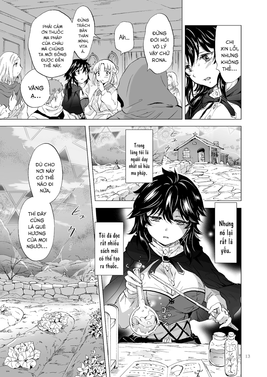 HentaiVN.net - Ảnh 14 - Tuyển tập Yuri Oneshot - Chap 126: Seinaru Chichi no Elf Hime