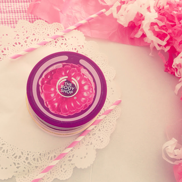 The Body Shop EarlyHarvest Raspberry Body Butter Coconut Couture