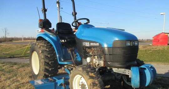 New Holland Agriculture Manual PDF: New Holland 1725 Tractor