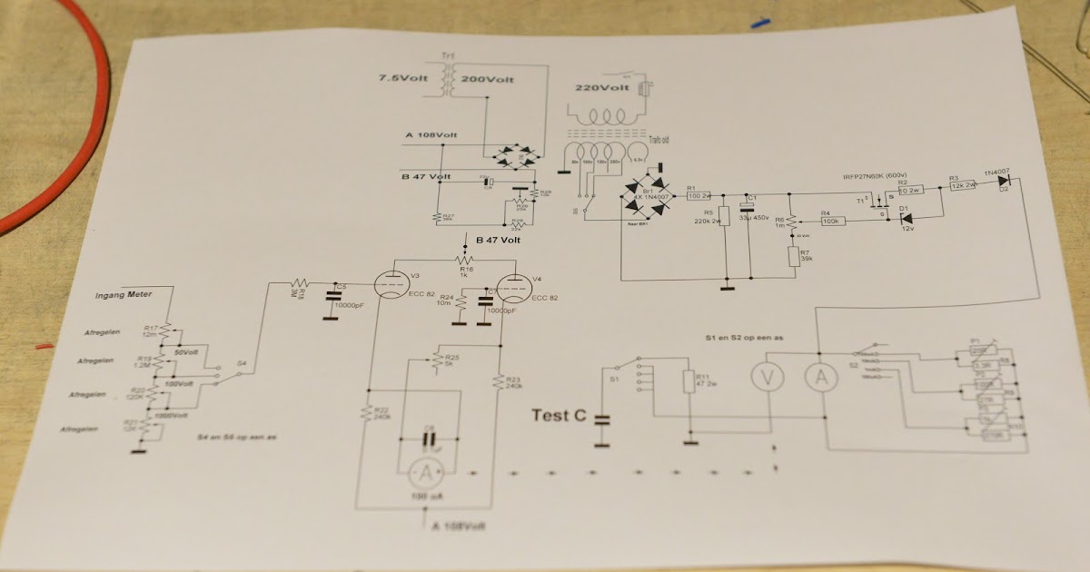 PD3WMZ - ON2WMZ: Building a Capacitor Leak tester