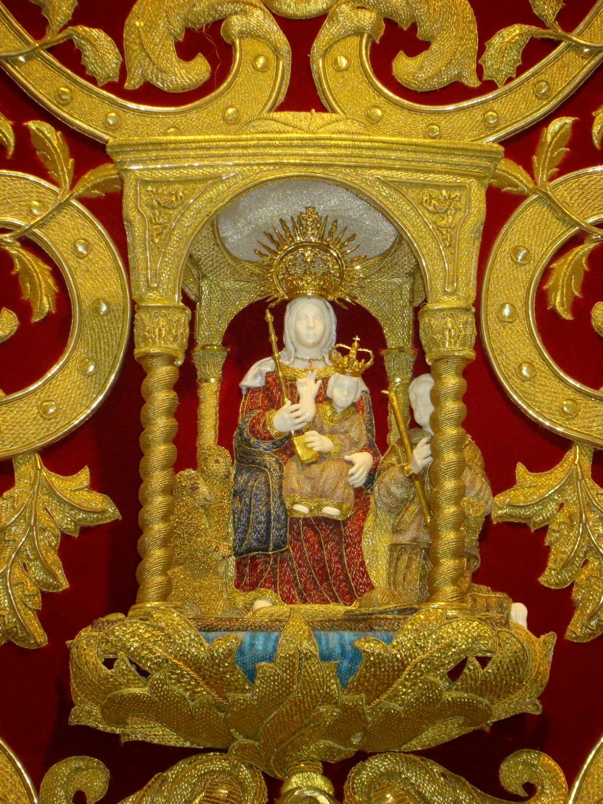 Horario e Itinerario Rosario público Simpecado de Mujeres de la Santísima Virgen de Aguas Santas. Villaverde del Río 15 de Septiembre del 2023