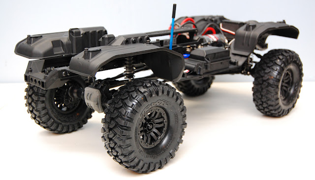 Traxxas TRX-4 chassis rear