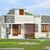 950 square feet 2 BHK flat roof residence