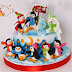 Tort cu pinguini pentru Eric Ioan