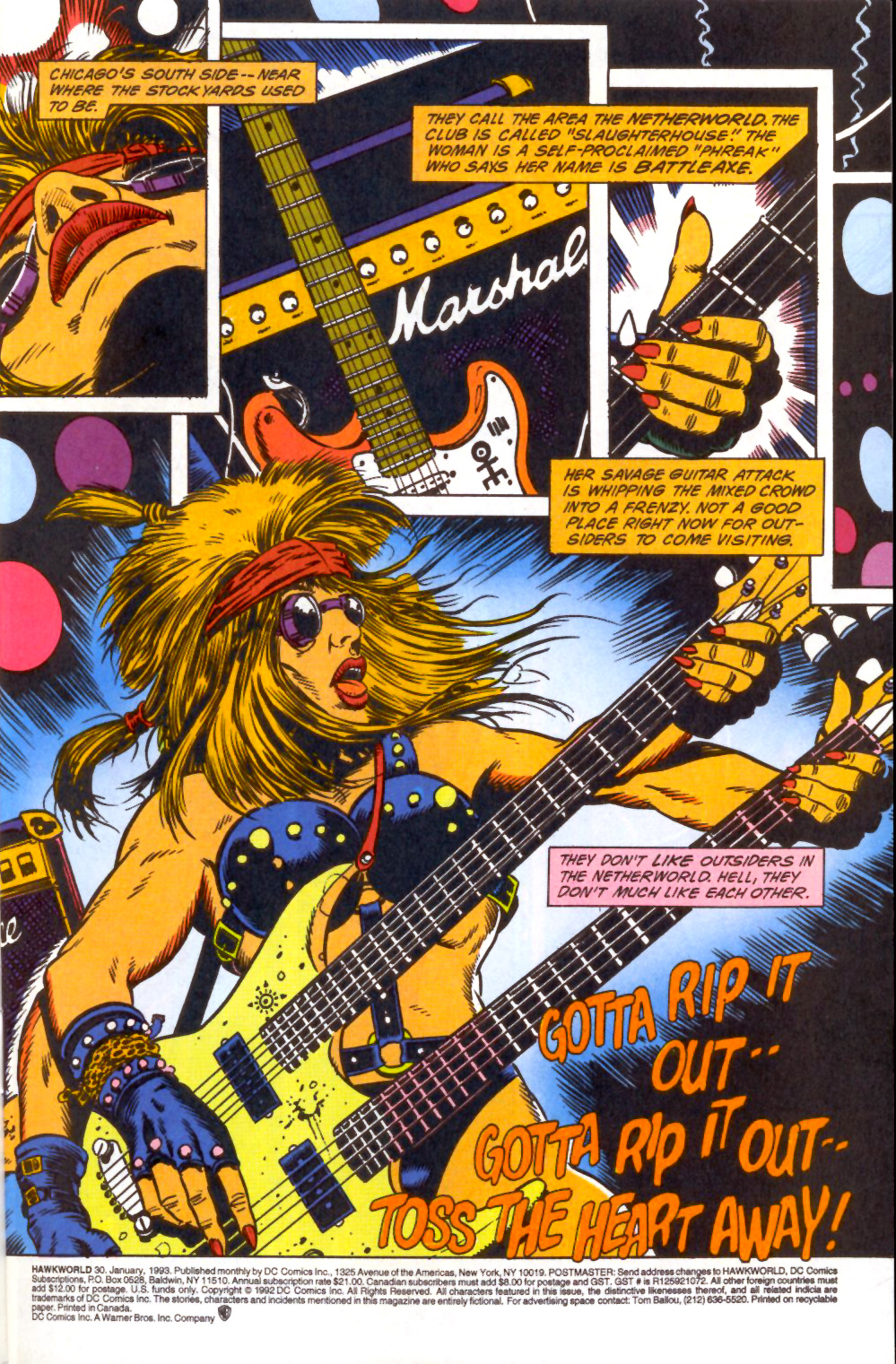 Read online Hawkworld (1990) comic -  Issue #30 - 2