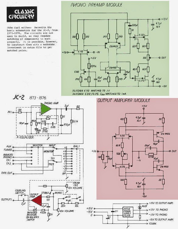 Mark Levinson Vintage Audio Gear: JC-2 | Preamplifier | 1974 - 1977