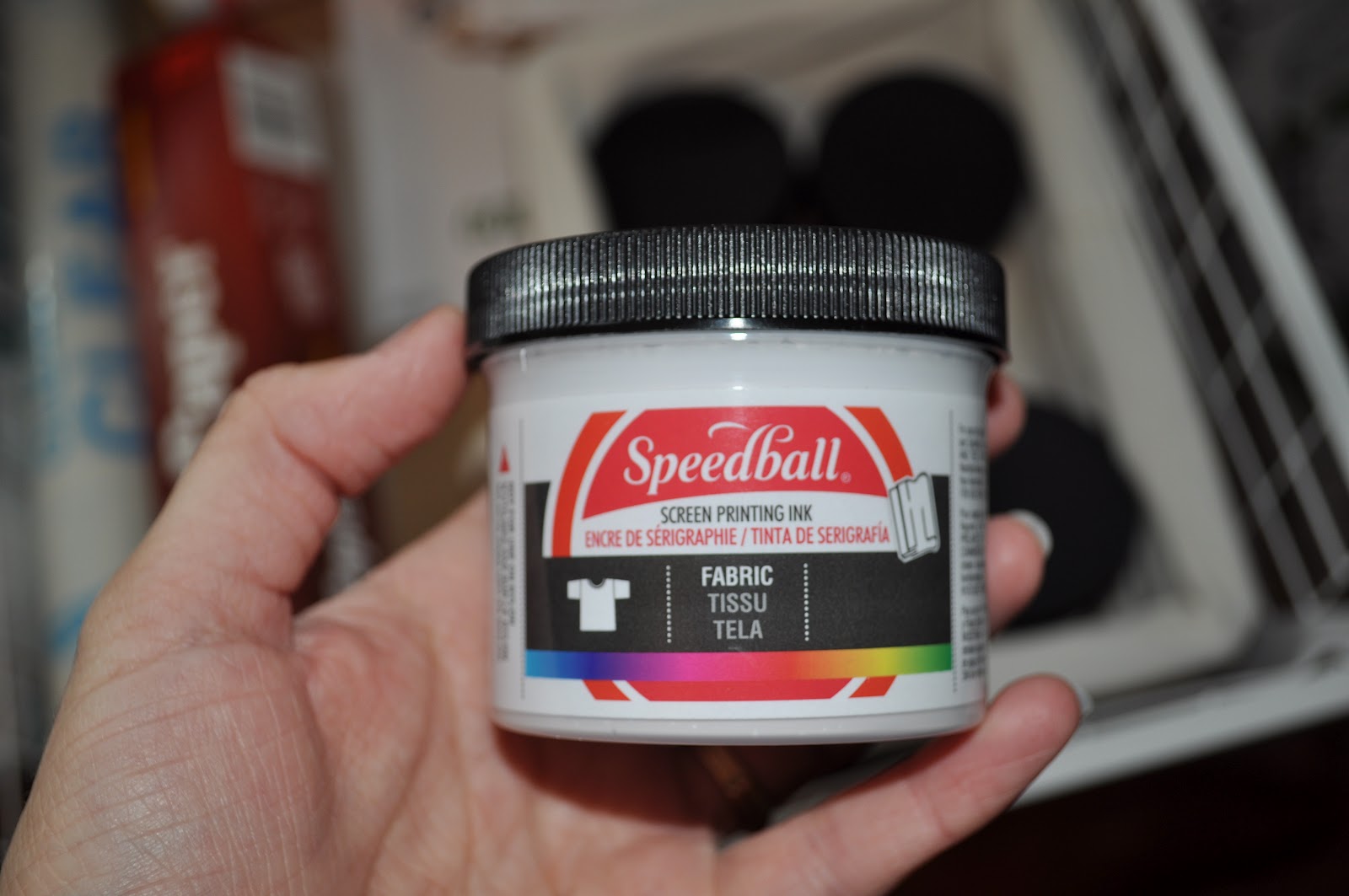 The Groovy Mess Supplies Needed For Screen Printing On Fabric