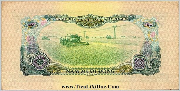50 Đồng Việt Nam Dân Chủ 1966