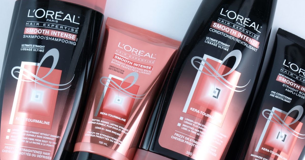 L'Oreal Paris Hair Expertise Smooth Intense Hair Care Collection Review | Happy Sloths: Beauty, Makeup, and Skincare Blog with Reviews and Swatches