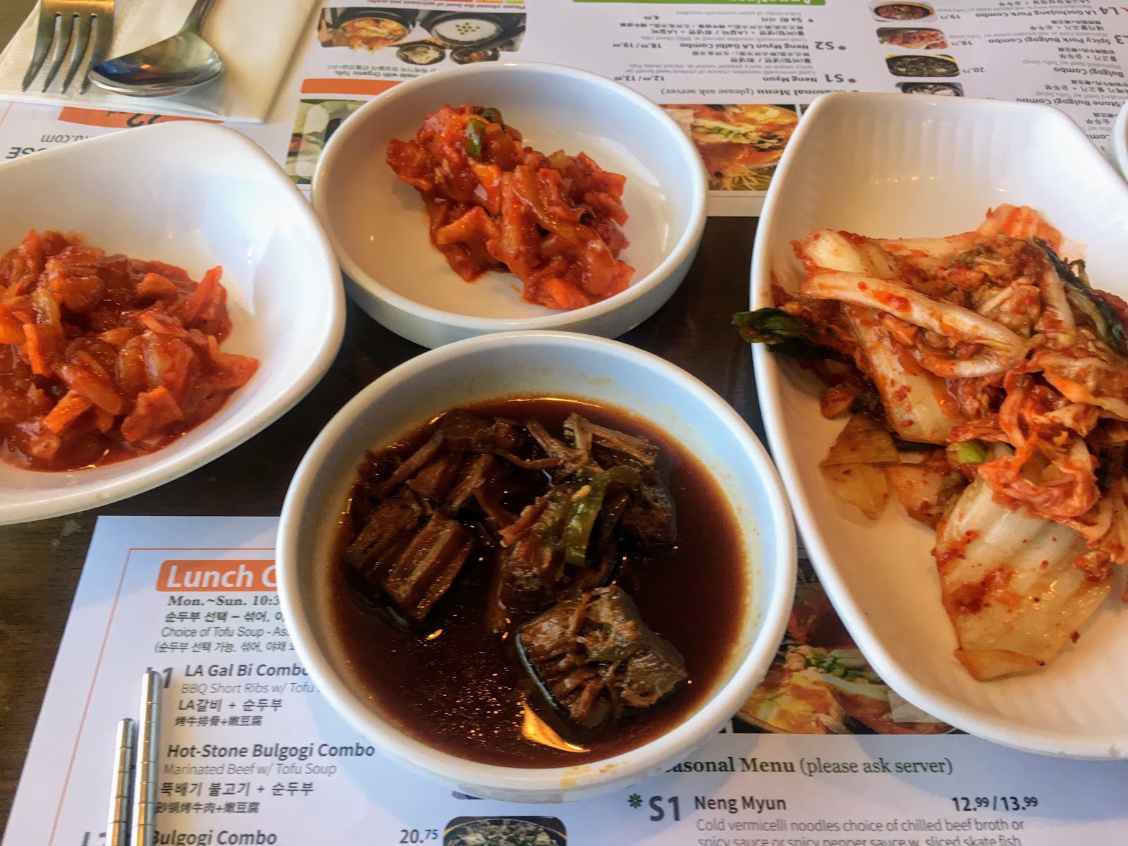 The Sasson Report Eating Out BCD Tofu House in Fort Lee; Burger Walla