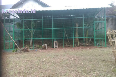 Repeat Order pesanan Kandang untuk Burung Merak Bu Liza di Subang Jawa Barat