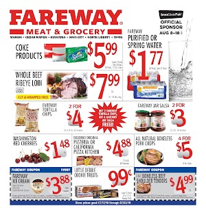 Fareway Ad and Deals July 23 - 29, 2019 or 7/24/19