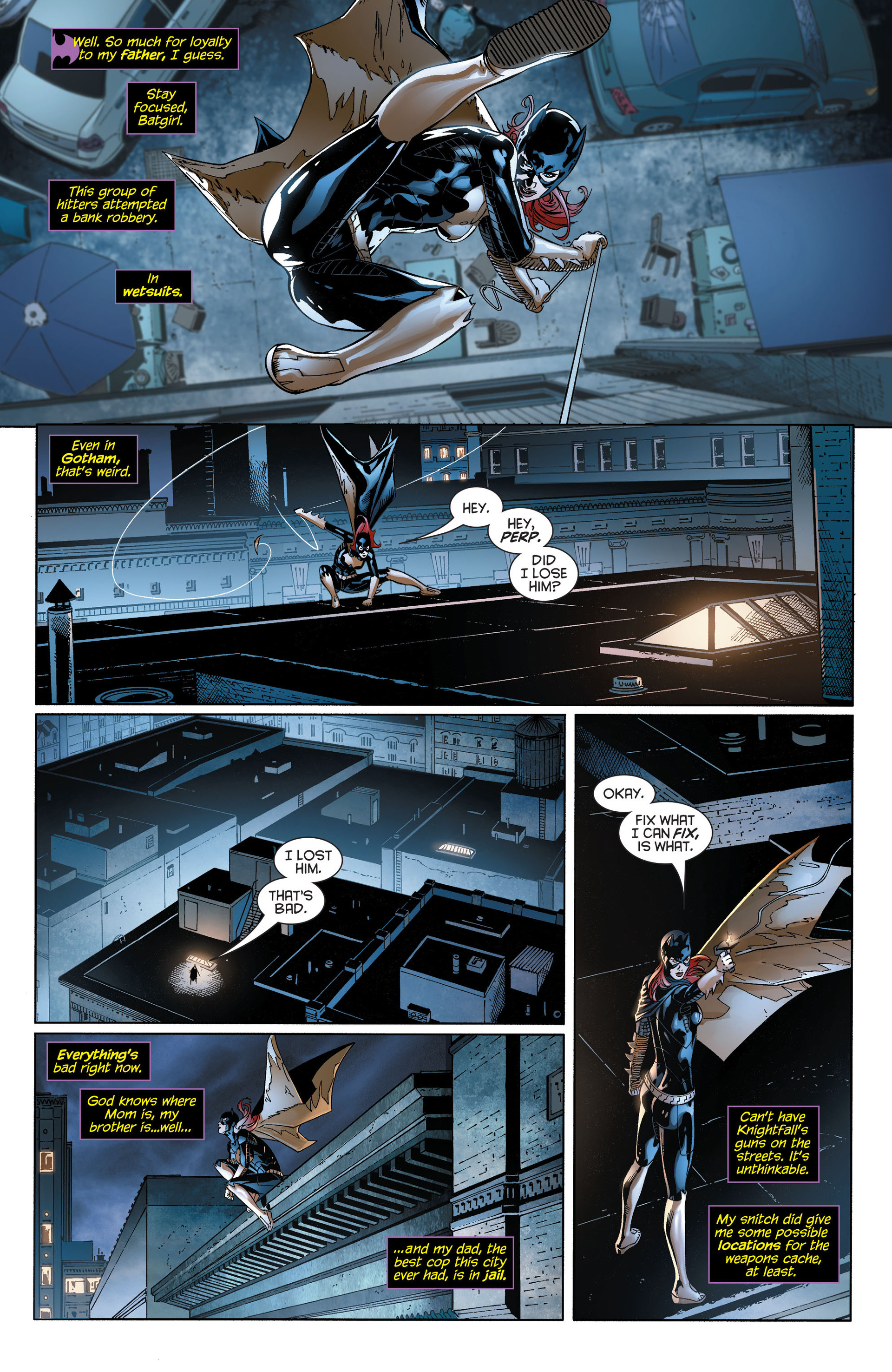 Read online Batgirl (2011) comic -  Issue #32 - 4