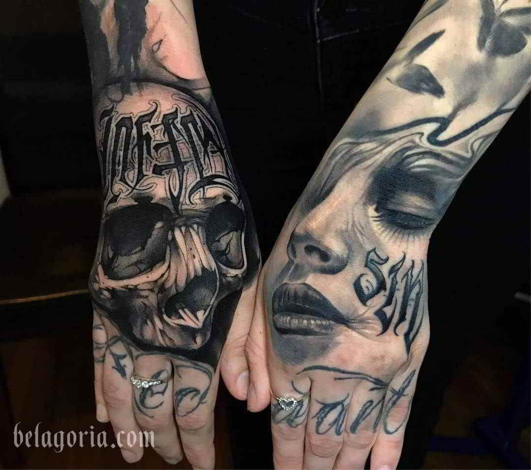 Tatuaje espectacular en estilo realista
