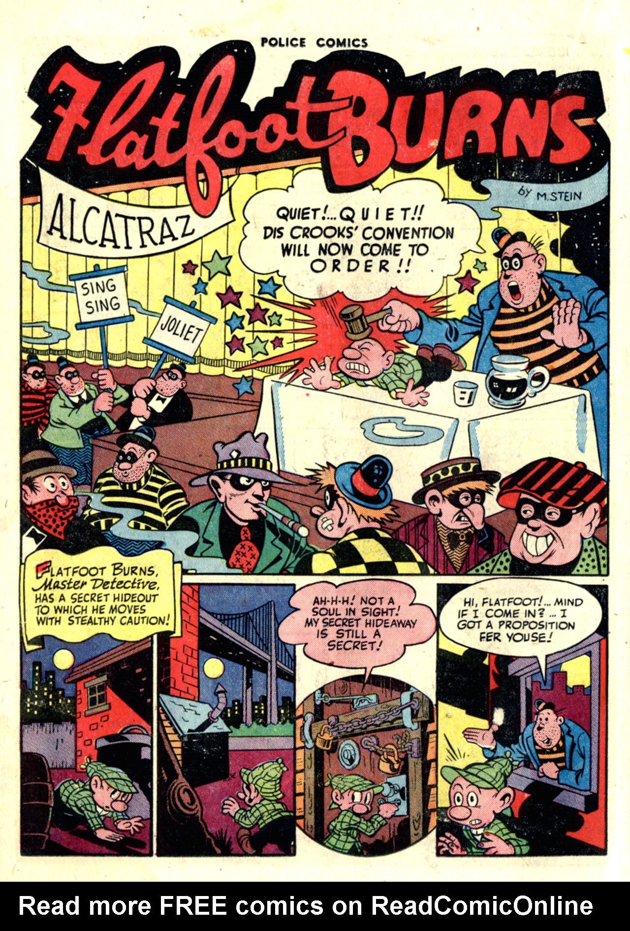 Read online Police Comics comic -  Issue #32 - 18