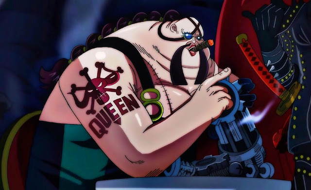 Komik One Piece 935 Bahasa Indonesia: Siksaan Kejam Queen Sang Wabah!