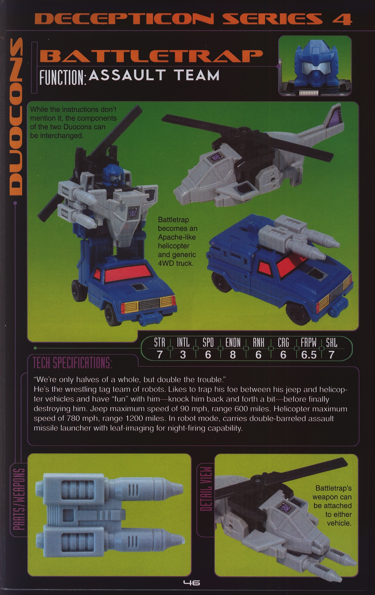 Read online Cybertronian: An Unofficial Transformers Recognition Guide comic -  Issue #3 - 44