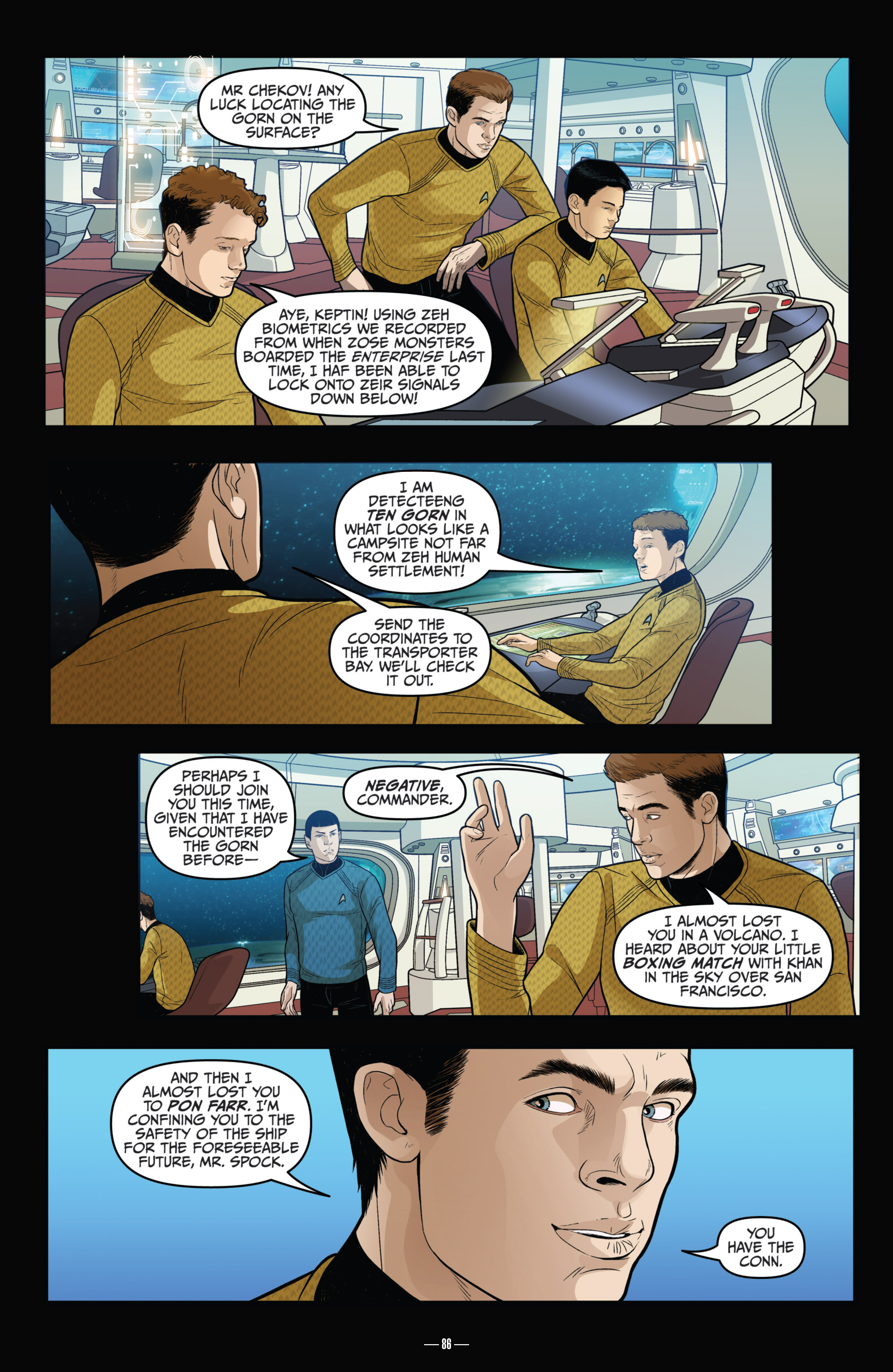 Read online Star Trek (2011) comic -  Issue # _TPB 6 - 86