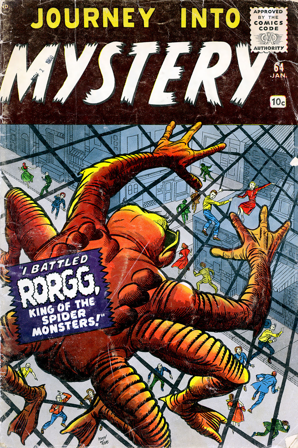 Read online Journey Into Mystery (1952) comic -  Issue #64 - 1