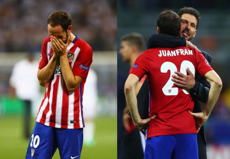 Phan ung tuyet voi cua fan Atletico voi Juanfran - toi do khien 'Los Inidios' vo mong Champions League - Anh 4