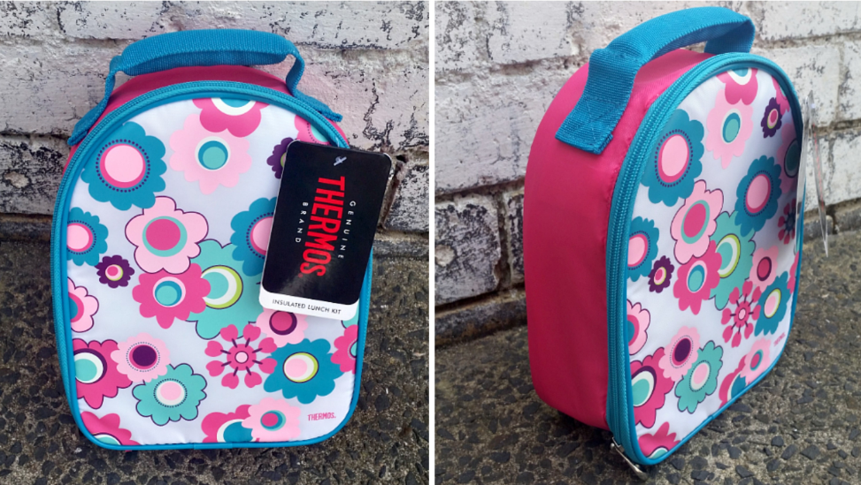 Life As Kim The Thermos Floral Upright Lunch Bag Review! BackToSchool