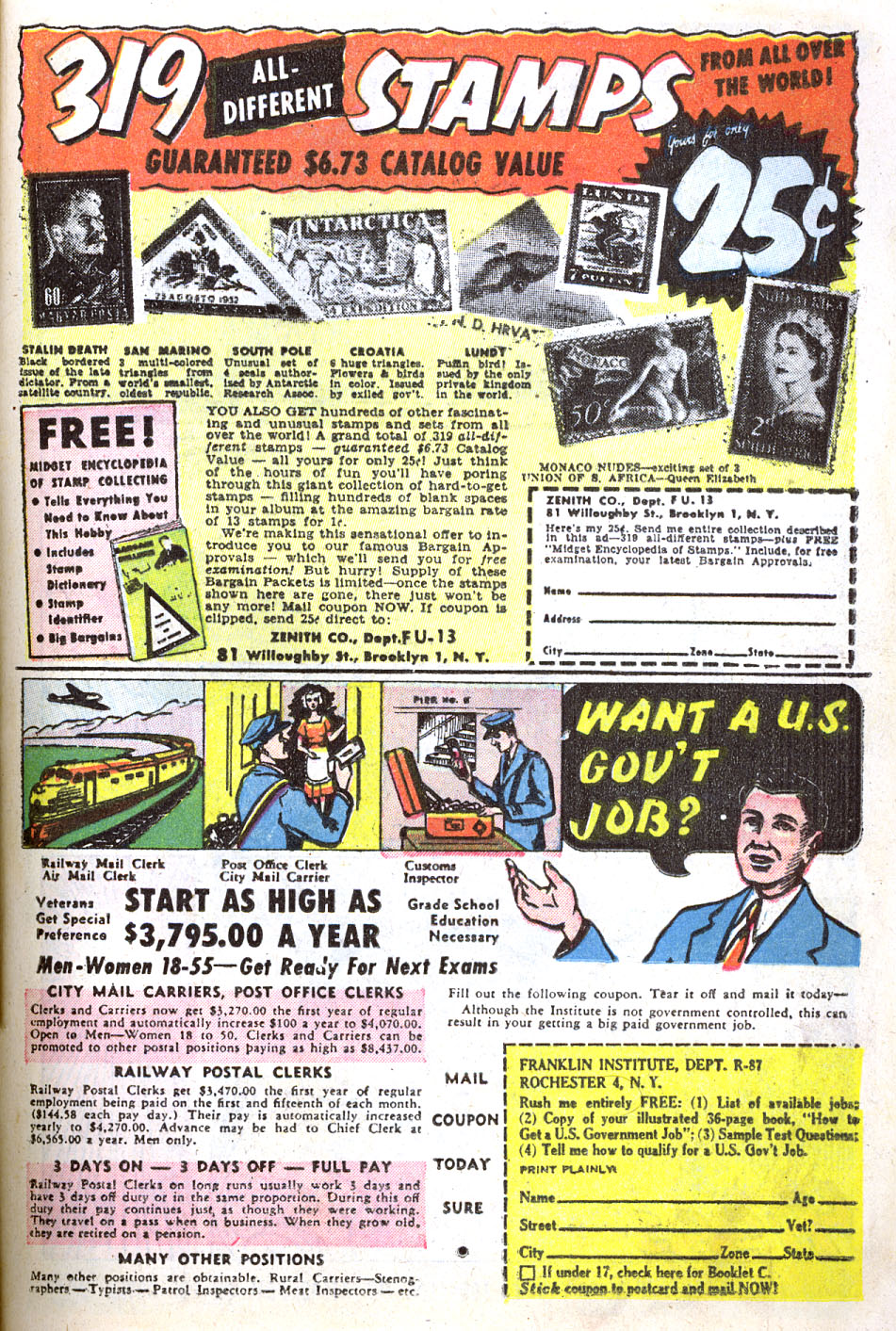 Read online Journey Into Mystery (1952) comic -  Issue #19 - 21