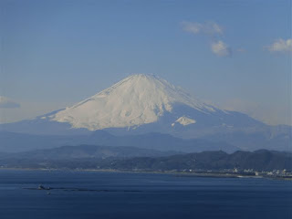 江の島からの富士