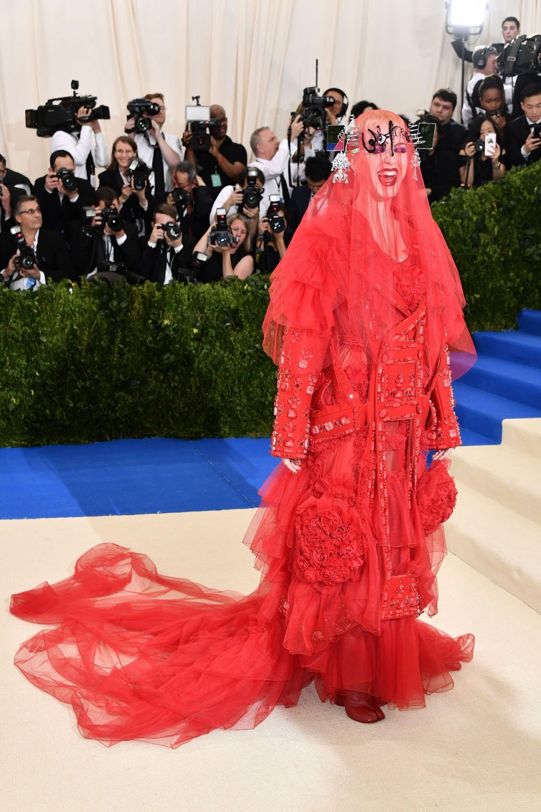 Red Carpet Dresses: Katy Perry - MET Gala at The Metropolitan Museum of