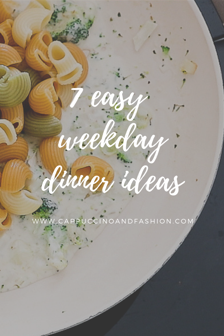 7 easy weeknight dinner ideas