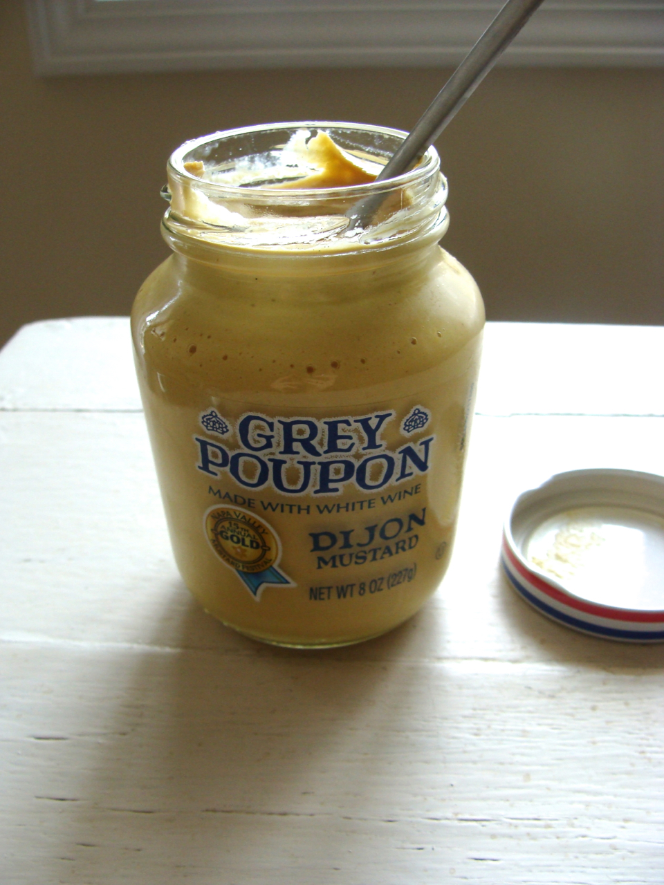 Something Ivory A Favorite Pairing Grilled Cheese and Dijon Mustard