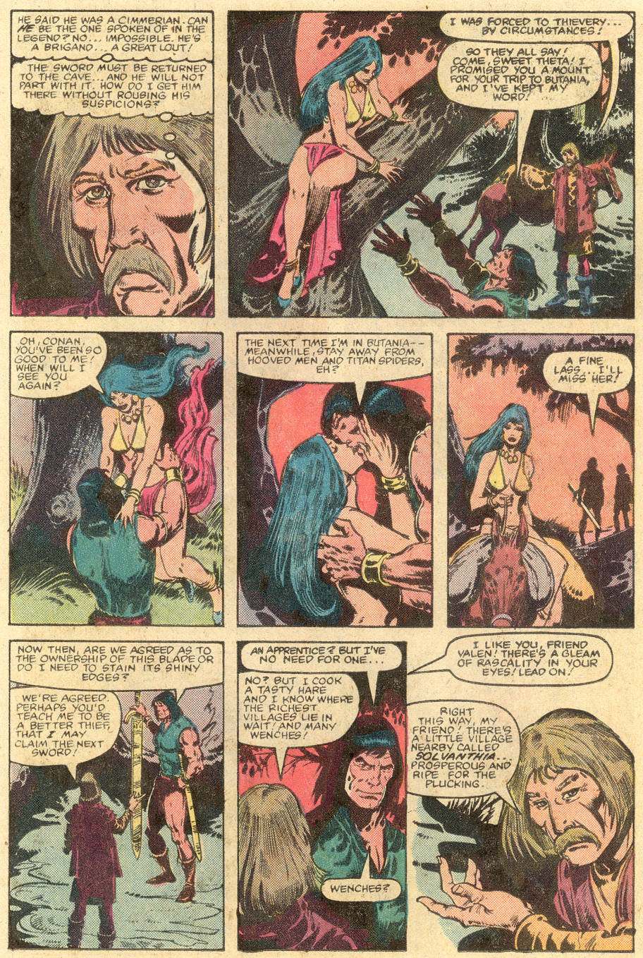 Read online Conan the Barbarian (1970) comic -  Issue #143 - 8