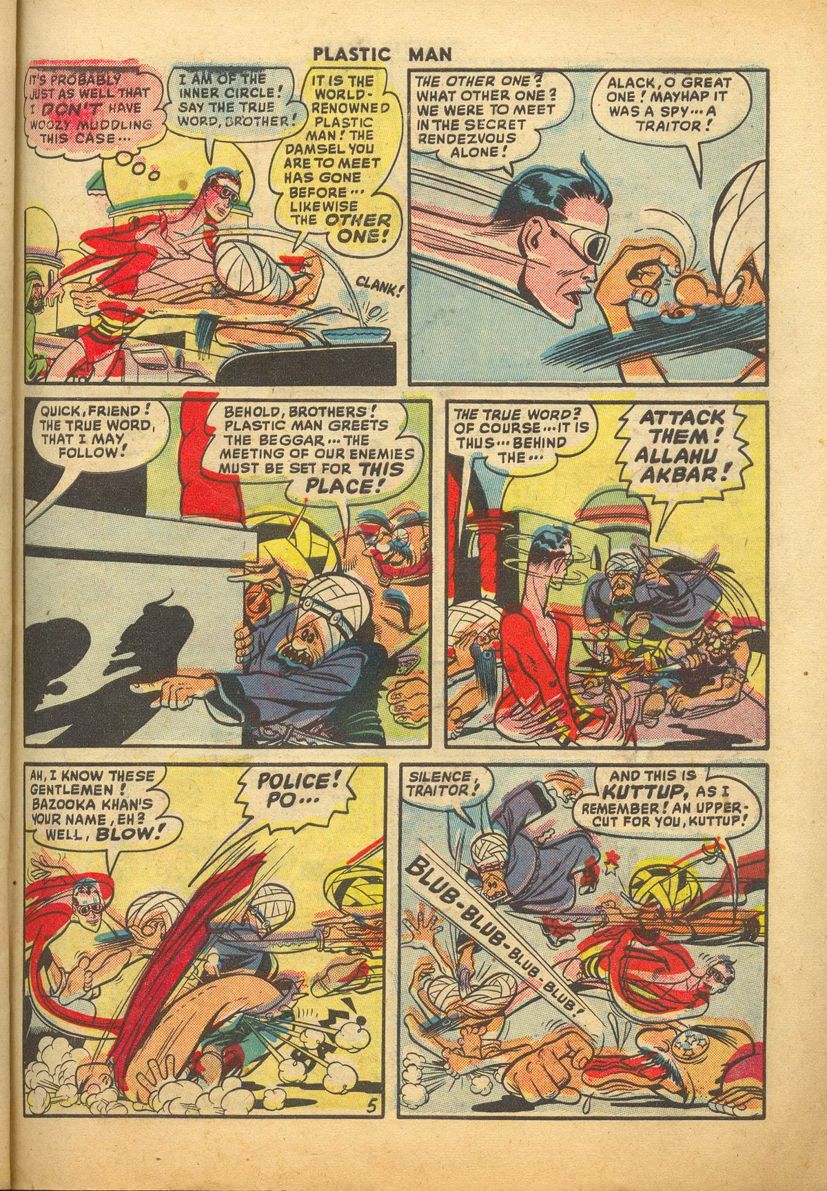 Read online Plastic Man (1943) comic -  Issue #20 - 27