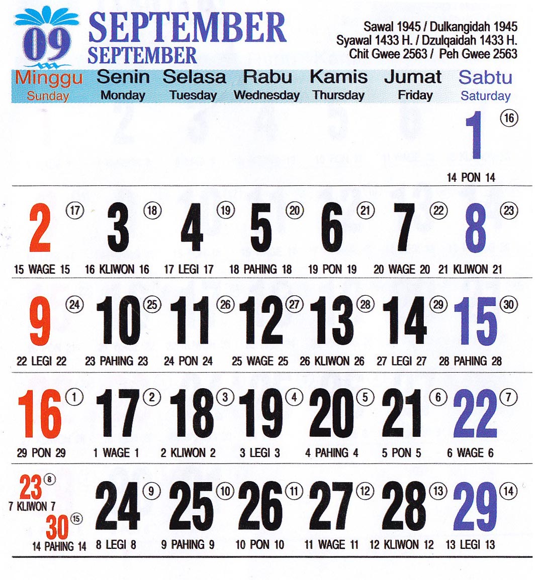 Jadwal Maulid Nabi Januari 2016 Hijriyah S