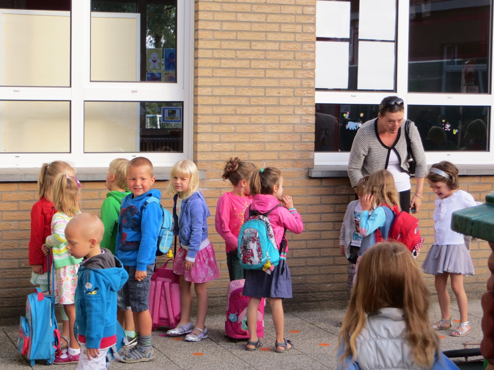 Welkom eerste schooldag