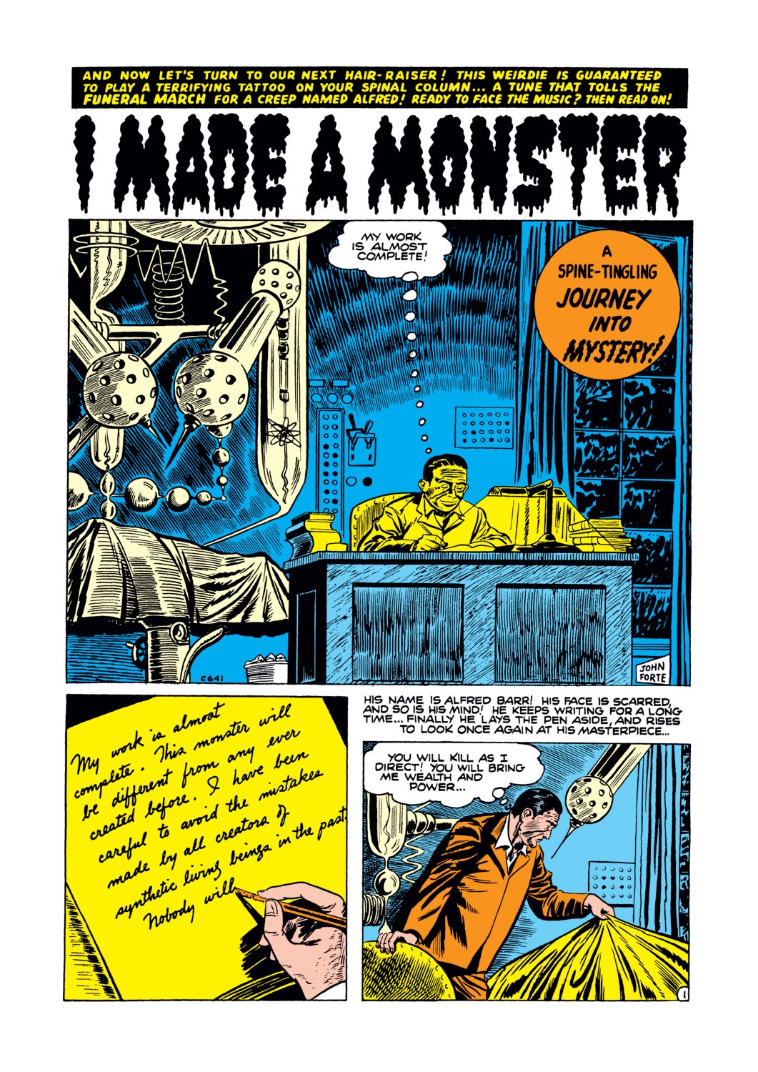 Read online Journey Into Mystery (1952) comic -  Issue #9 - 8