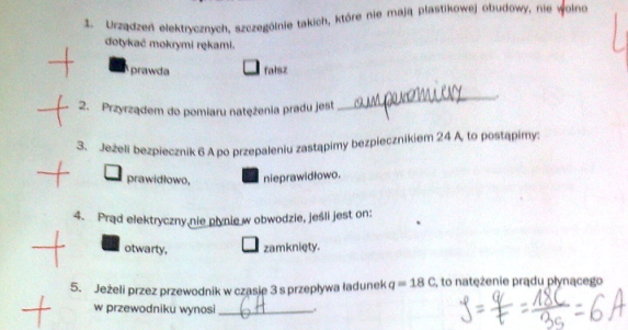 Sprawdzian Swiat Fizyki 1 Chomikuj - Świat Fizyki 3 O prądzie elektrycznym sprawdzian | Testy, sprawdziany