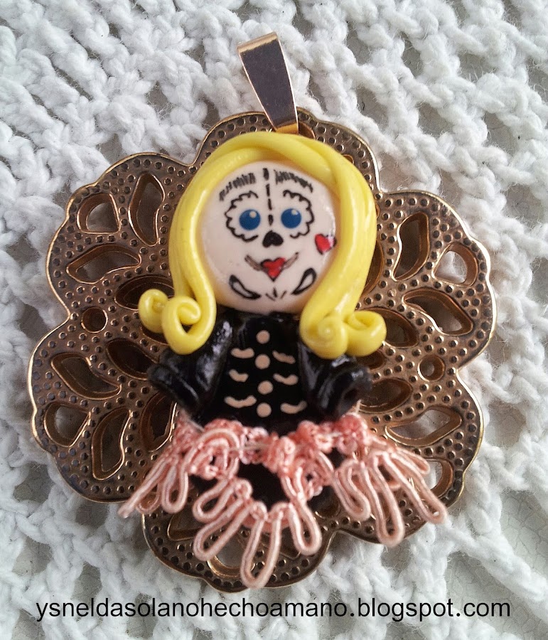 Catrina-en-porcelana-fría