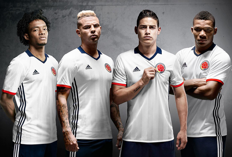 white colombian jersey