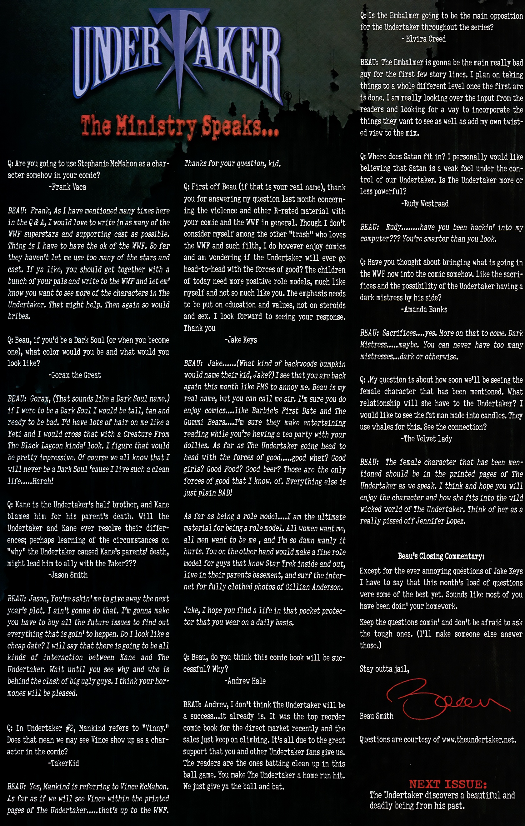 Read online Undertaker (1999) comic -  Issue #4 - 31