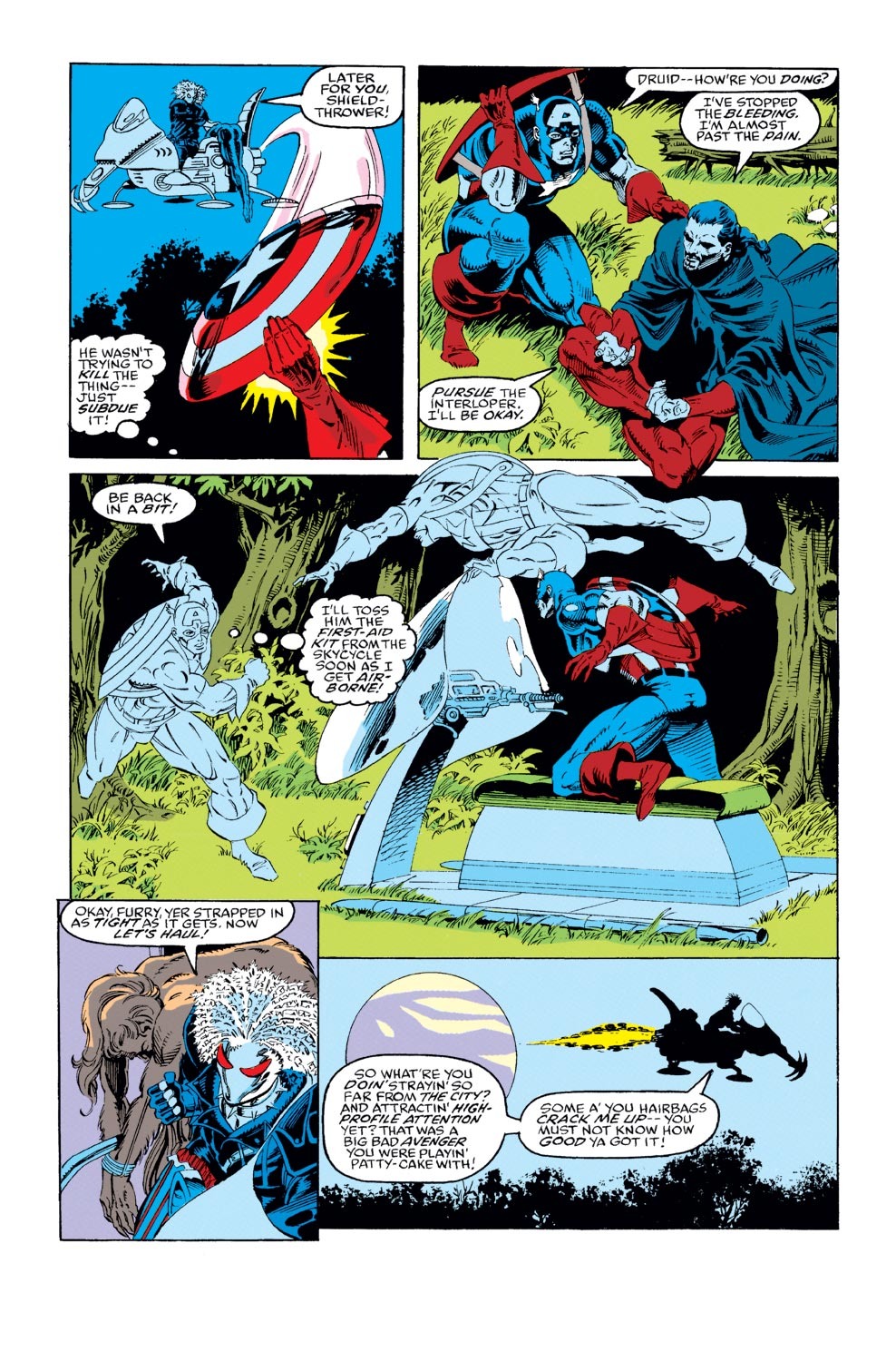 Captain America (1968) Issue #403 #352 - English 4